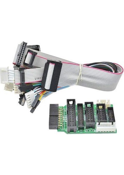 J-Link V8-V9 Giriş Dönüştürücü Adaptör - Flat Kablo Seti
