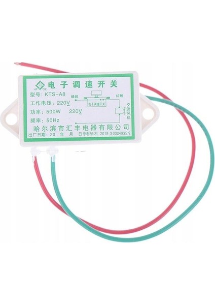 Kts-A8 Ac 220V 500W 50Hz Motor Hız Kontrol Modülü