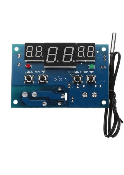 W1401 12V Dijital Sıcaklık Kontrol Cihazı - Kuluçka Uyumlu