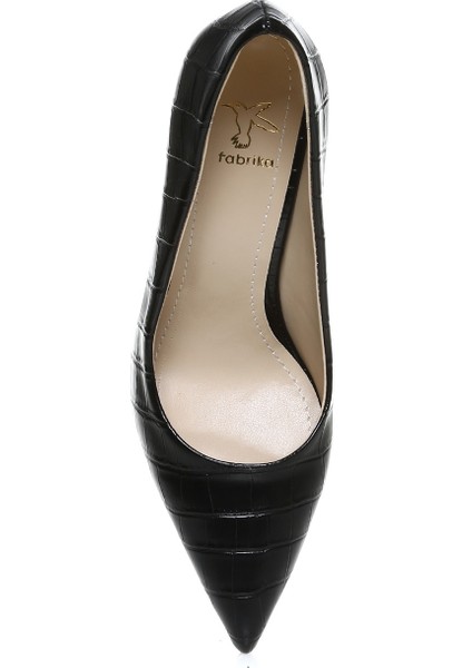 Siyah Kadın Topuklu Ayakkabı Pesaro fırsatları