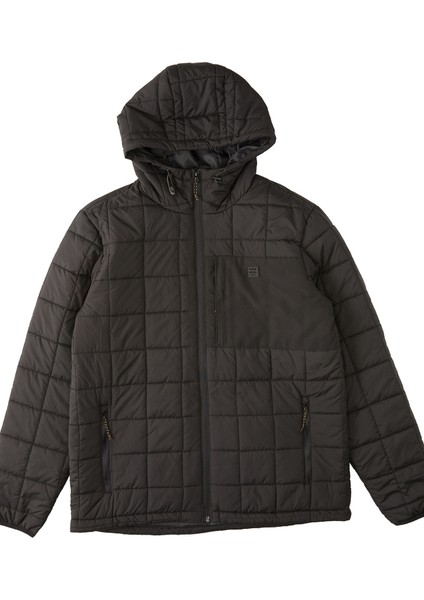 Siyah Erkek Kapüşonlu Ceket F1JK45 Journey Puffer