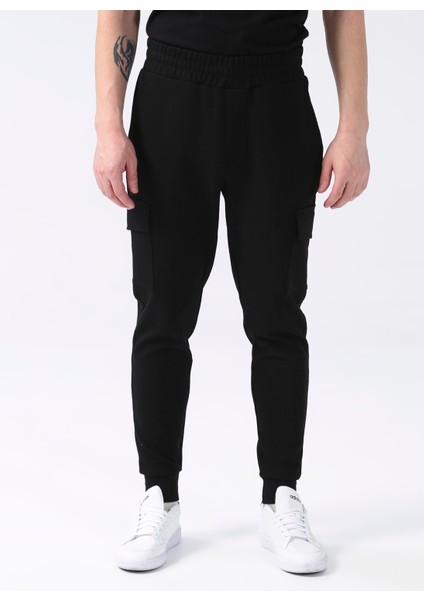 Lastikli Bel Dar Paça Siyah Erkek Chino Pantolon Cuzıa fiyatları