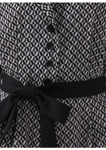 Desenli Bej - Siyah Kadın Tulum YMN-18 indirimleri