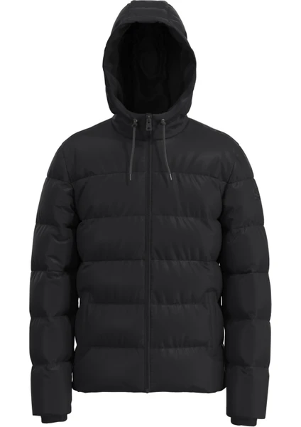 Only & Sons  Siyah Erkek Kısa Şişme Mont Onsmelvın Lıfe Hood Puffer Jacket