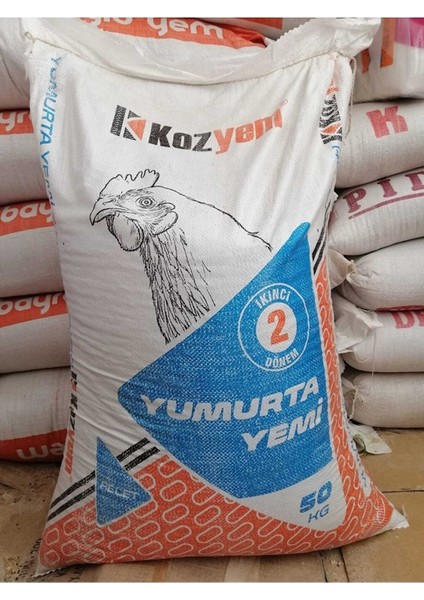 Koz Yem 15 kg Gezen Tavuk Yumurta Yemi Pelet (Tüm Kanatlılar Için Uygundur)