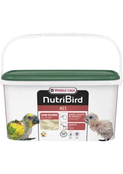 Nutribird A21 Elle Besleme Maması 3 Kg