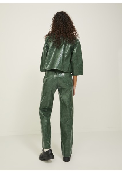 Yüksek Bel Koyu Siyah Kadın Pantolon 12201557 indirimleri