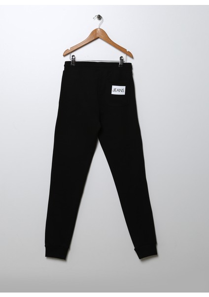 Lastikli Bel Lastikli Paça Siyah Erkek Çocuk Pantolon IB0IB00954 fiyatları