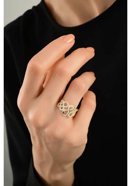 Sonsuzluk Altın Yüzük CGKYZK0058 fiyatları