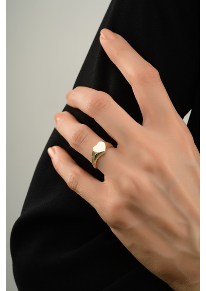 Çıtır Kalbim Altın Yüzük CGKYZK0059 modelleri