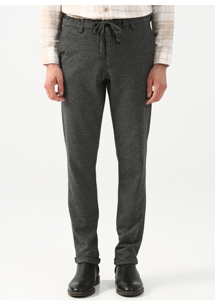 Normal Bel Normal Paça Slim Fit Antrasit Erkek Pantolon PN2020500523