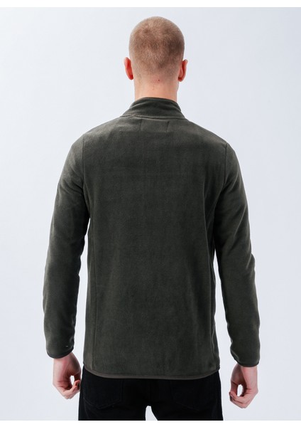 Normal Yağ Yeşili Erkek Sweat Şort Tam Fermuarlı indirimleri