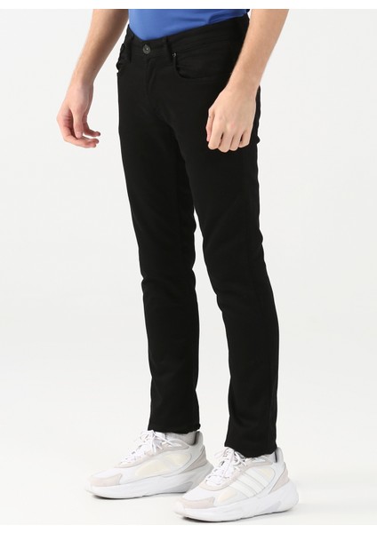 Normal Bel Normal Paça Slim Fit Siyah Erkek Pantolon GU22MFW13001 modelleri