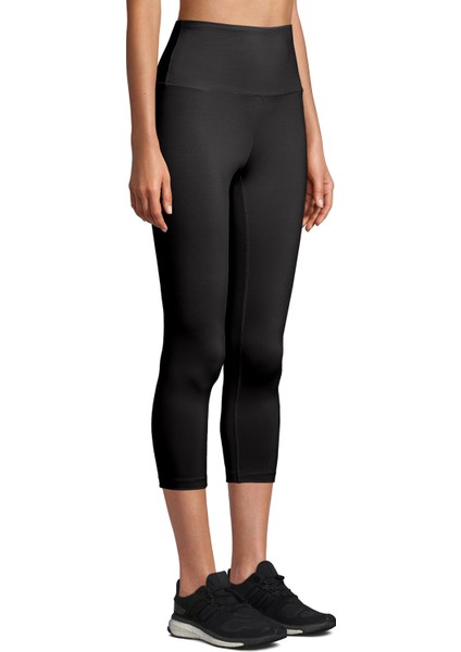 Siyah Kadın Uzun Düz Tayt 22842-901 Ultra High Waist Cr modelleri