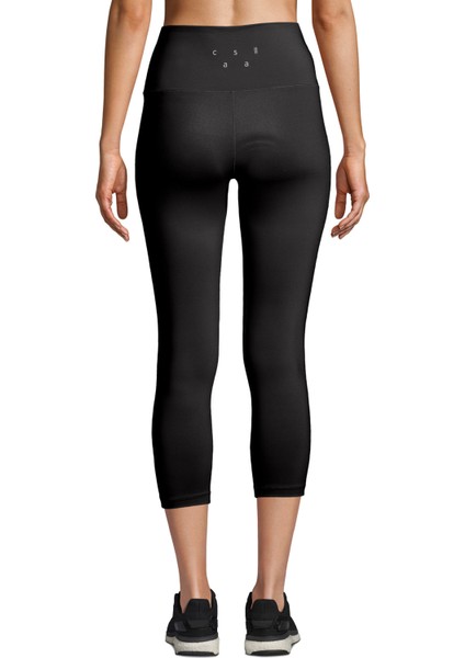 Siyah Kadın Uzun Düz Tayt 22842-901 Ultra High Waist Cr fırsatları