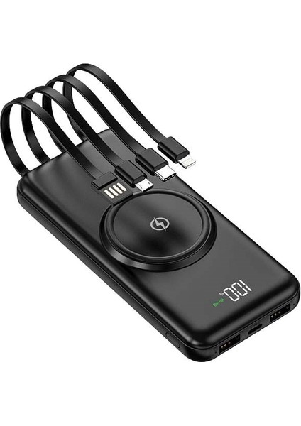 SR-P13W Plus 16000 Mah Kablosuz Şarj Desteli 2.0A 10W Powerbank