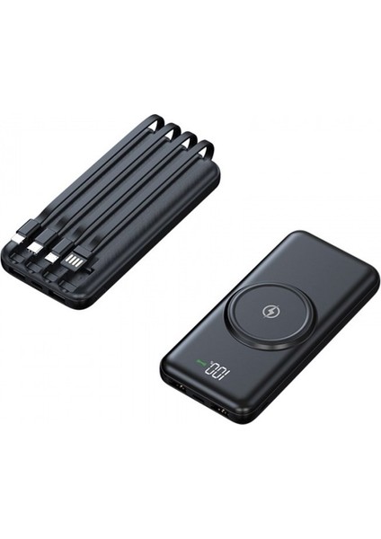 SR-P13W Plus 16000 Mah Kablosuz Şarj Desteli 2.0A 10W Powerbank