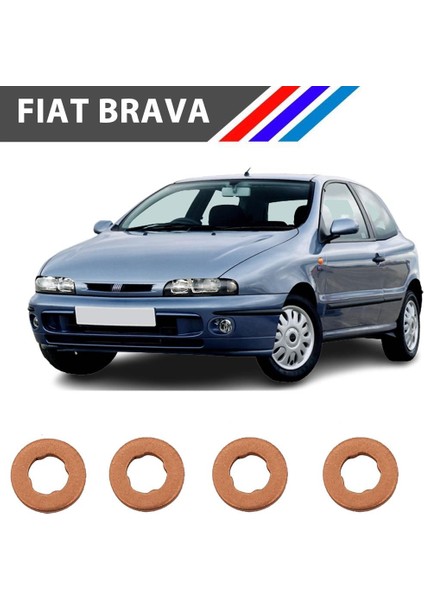 Fiat Brava Diesel 4 Tırnak Enjektör Pulu 4 Adetli Set