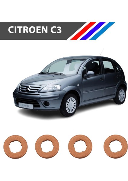 Citroen C3 Diesel 4 Tırnak Enjektör Pulu 4 Adetli Set fiyatları