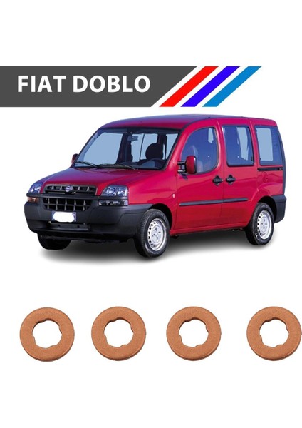 Fiat Doblo 1.9 Jtd 4 Tırnak Enjektör Pulu 4 Adetli Set