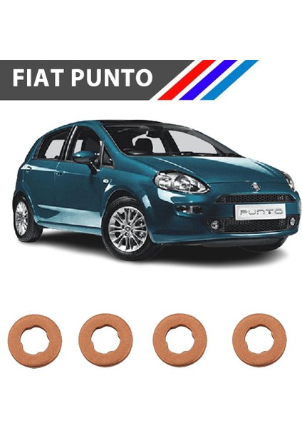 Fiat Punto Diesel 4 Tırnak Enjektör Pulu 4 Adetli Set