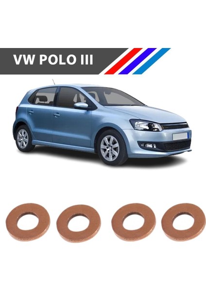 Vw Polo Iıı Diesel Enjektör Pulu Düz Tip 4 Adetli Set