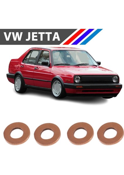 Vw Jetta Mk2 Diesel Enjektör Pulu Düz Tip 4 Adetli Set