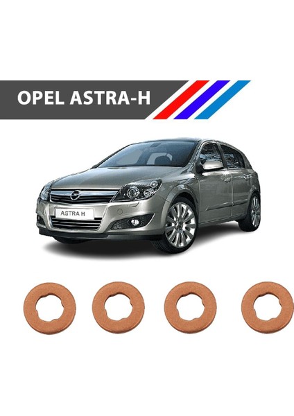 Opel Astra-H Diesel 4 Tırnak Enjektör Pulu 4 Adetli Set