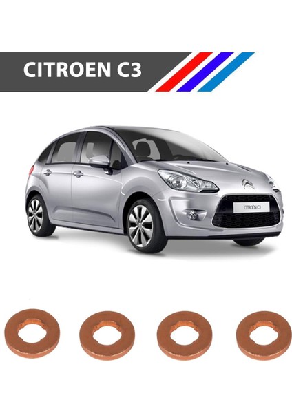 Citroen C3 1.6 Hdı Enjektör Pulu 4 Tırnak 4 Adetli Set