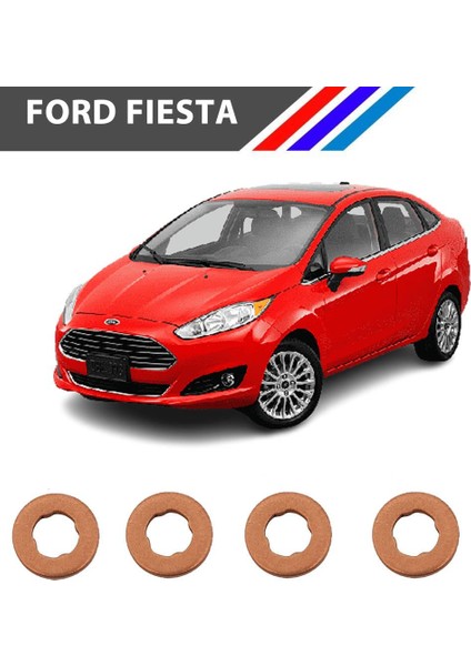 Fiesta Diesel 4 Tırnak Enjektör Pulu 4 Adetli Set