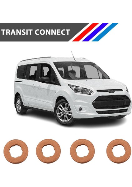 Transit Connect Diesel 4 Tırnak Enjektör Pulu 4 Adetli Set