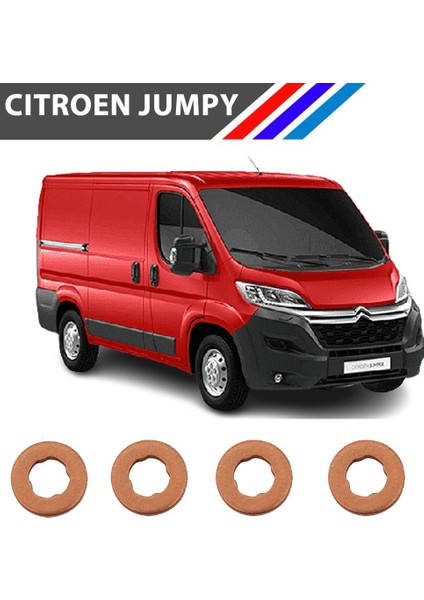 Citroen Jumpy Diesel 4 Tırnak Enjektör Pulu 4 Adetli Set