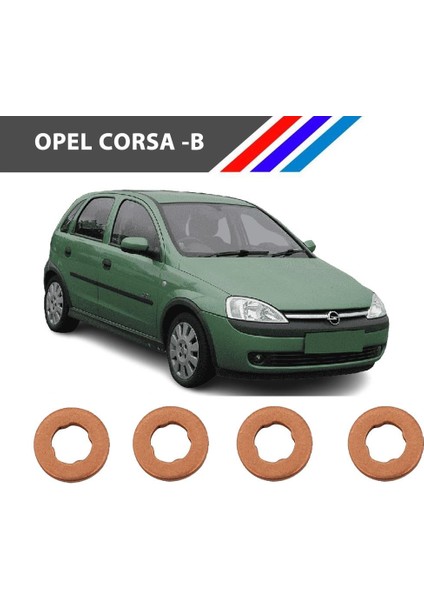Opel Corsa-B Diesel 4 Tırnak Enjektör Pulu 4 Adetli Set