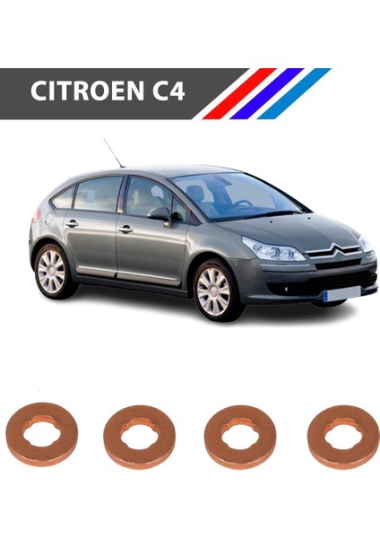 Citroen C4 1.6 Hdı Enjektör Pulu 4 Tırnak 4 Adetli Set