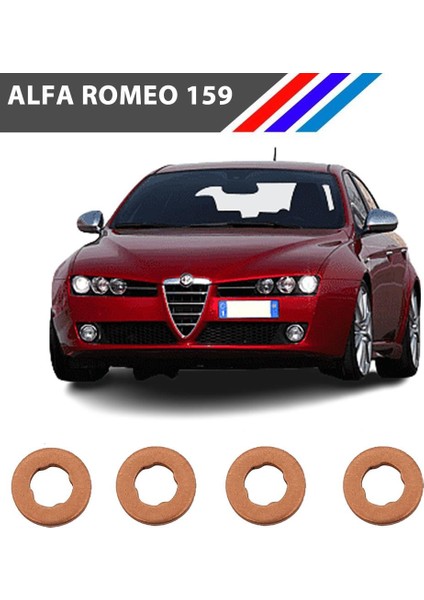 Alfa Romeo 159 Diesel 4 Tırnak Enjektör Pulu 4 Adetli Set fiyatları