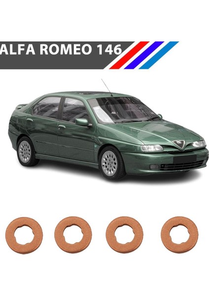 Alfa Romeo 146 Diesel 4 Tırnak Enjektör Pulu 4 Adetli Set