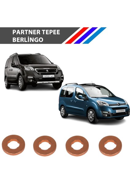 Partner Tepee - Berlingo 1.6 Hdı Enjektör Pulu 4 Tırnak 4 Adetli