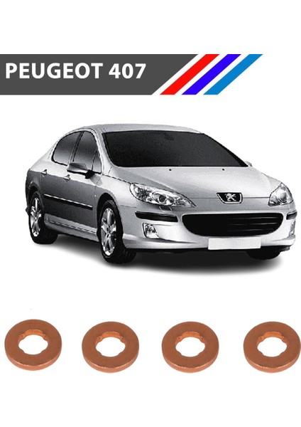 Peugeot 407 1.6 Hdı Enjektör Pulu 4 Tırnak 4 Adetli Set