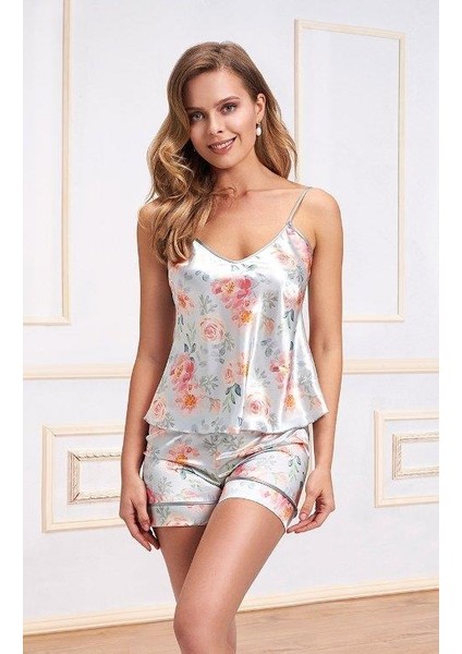 Freshness 5554 Bayan Şortlu Saten Takım fiyatları