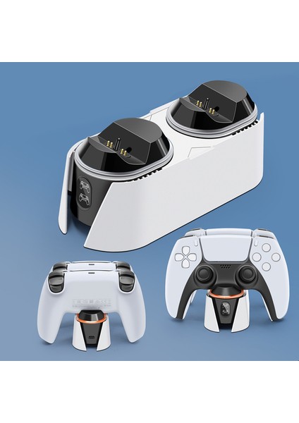 Gamepad Şarj Tutacağı Kolay Kurulum Şarj Çift Tabanlı Sol ve Sağ Kol (Yurt Dışından)