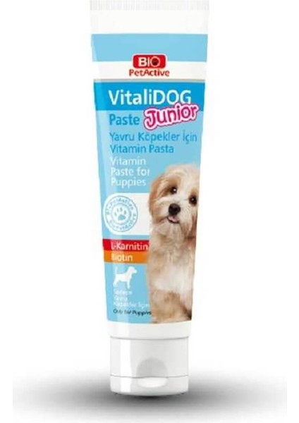 Bio Petactive Vitalidog Junior Paste Yavru Köpek Vitamin 100ML