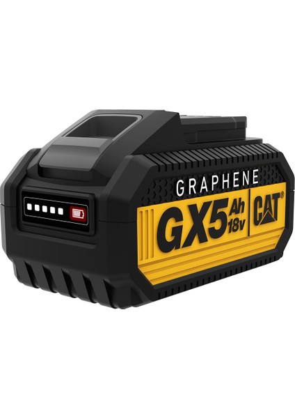 Gxb5 18VOLT/5.0AH Graphene Li-Polimer One For All Profesyonel Yedek Akü