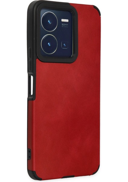 Vivo Y35 Kılıf Loop Deri Slilikon