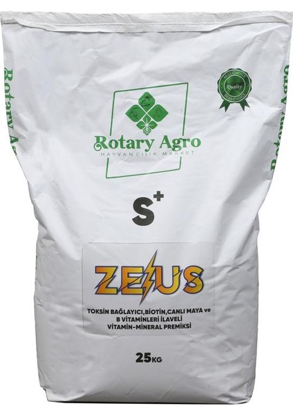 Zeus S Plus Hayvanlar Için Vitamin ve Mineral Desteği Özel Ürün