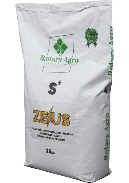 Zeus S Plus Hayvanlar Için Vitamin ve Mineral Desteği Özel Ürün