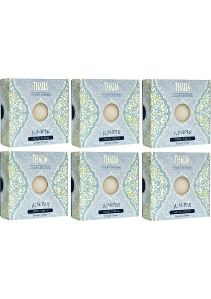 Ardıç Katranlı Katı Sabun 125 gr x 6 Kutu