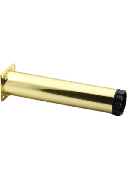 Akça Ayarlanabilir Mobilya Kanepe Koltuk Baza Yükseltme Yükseltici Ayağı Metal Ayakları 20 Cm Gold