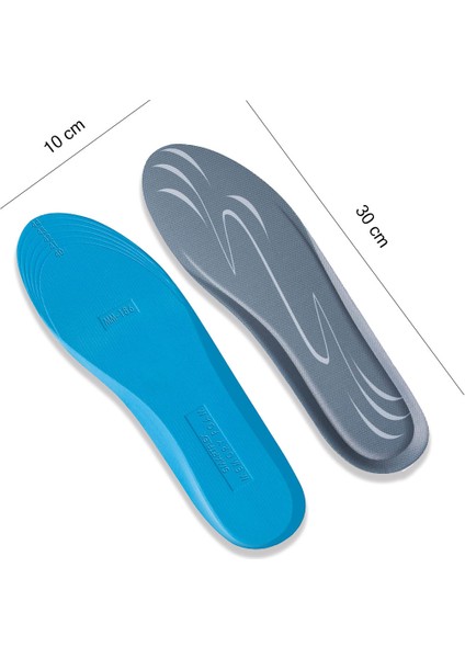 BG186 | Yumuşak Memory Foam, Hafızalı Darbe Emici, Ortopedik Konfor, Sneaker İçin İç Tabanlık