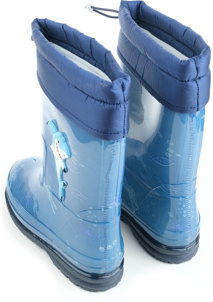 00648 Kar Kış Sıcak Astar Çocuk Çizme modelleri