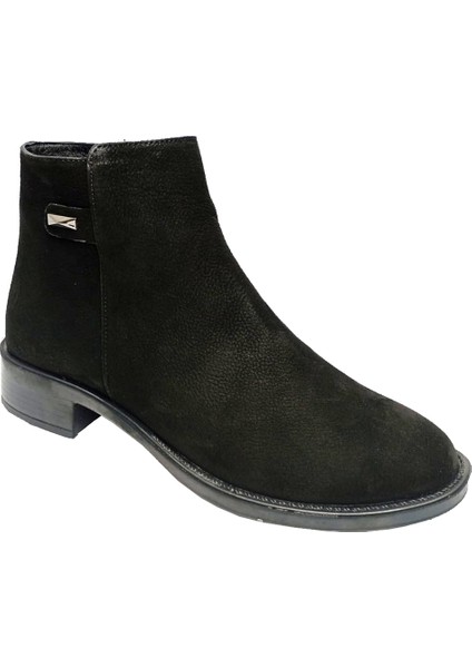 Üçel 24-043 Hakiki Nubuk Deri Anatomik Taban Kadın Bot